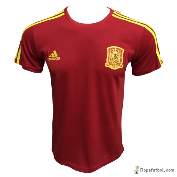 Camiseta Entrenamiento España 2018 Rojo Amarillo